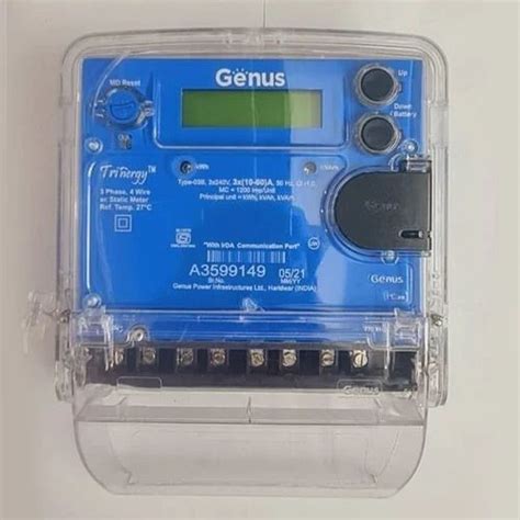 Three Genus 3 Phase Digital Electric Meter At Rs 2700 Piece In Faridabad Id 26736471048