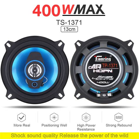 Altavoz Coaxial para coche dispositivo de Audio estéreo de 2 vías 5