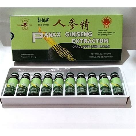 Jual Panax Ginseng Extractum Oral Liquid Pine Brand Original Shopee