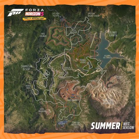 Forza Horizon 5 Rally Adventure Open World Map Revealed GeeksAndGame