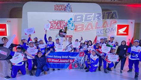 Keren Instruktur Safety Riding MPM Honda Jatim Borong Juara Di