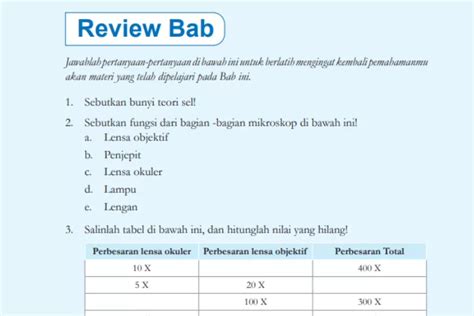 Kunci Jawaban IPA Kelas 8 Halaman 25 26 Kurikulum Merdeka Bab 1