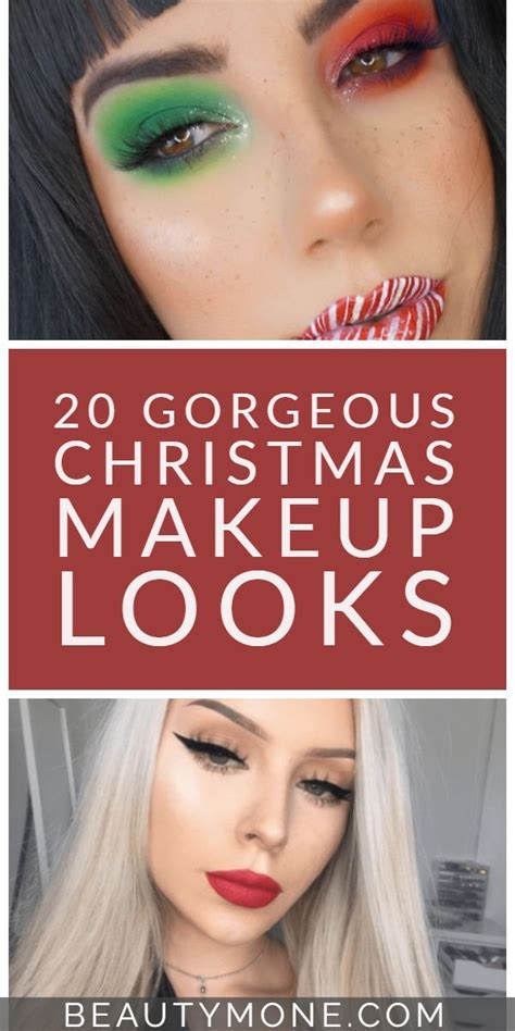 20 Gorgeous Christmas Makeup Ideas ⋆ Beautymone Christmas Makeup Look