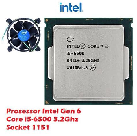 Jual Prosessor Intel Core I5 6500 320ghz Socket 1151 Processor Intel