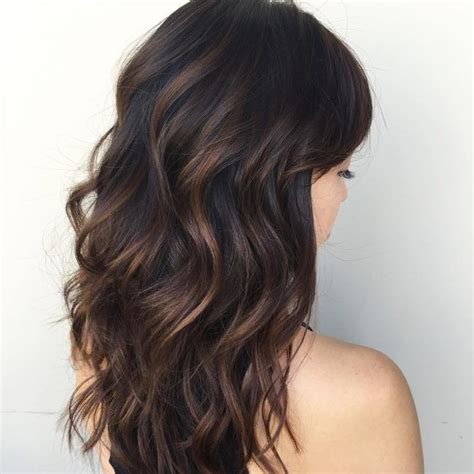 42 Classy Blend Of Chocolate And Black Dark Hair With Highlights