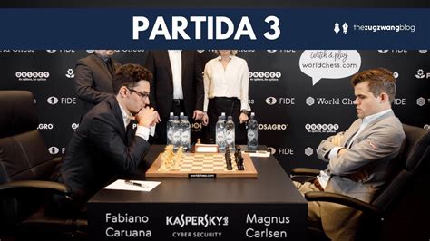 Carlsen VS Caruana - Partida 3 Resumen // Campeonato Mundial de Ajedrez ...