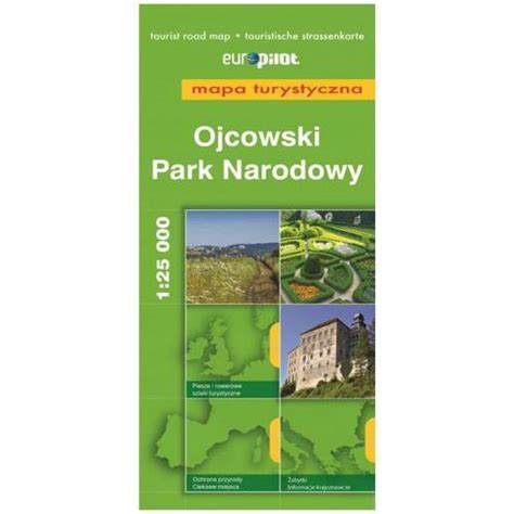 Mapa Turystyczna Ojcowski Park Narodowy Skala Europilot