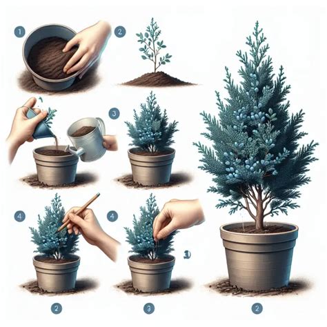 Planting Blue Point Juniper In Pots Step By Step Guide Enjoy