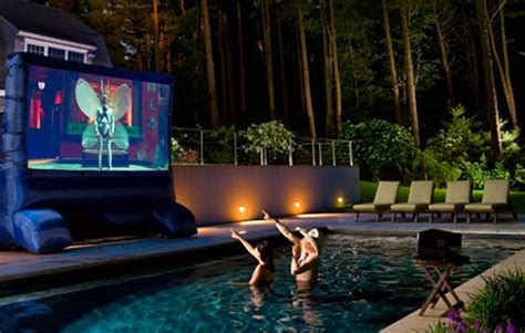 20 Most Beautiful Outdoor Home Theater Ideas | House Design And Decor