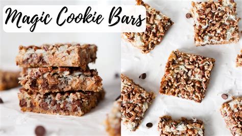 How To Make Magic Cookie Bars Hello Dolly Bars Easy Dessert Recipe