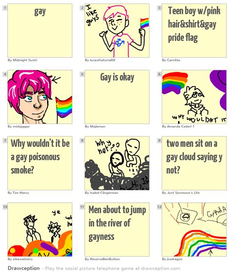 Gay Drawception