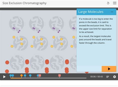 Learnsci Labsim Size Exclusion Chromatography