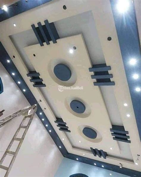 Jasa Pasang Plafon PVC Drop Ceiling Cepat Murah Di Pasuruan Tribun