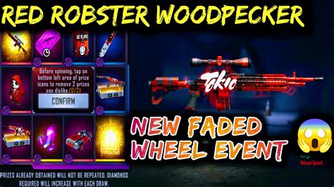 New Faded Wheel Event Got Legendary Emote Woodpecker Gun Skin