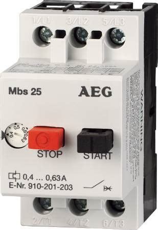 Aeg Mbs Manual Motor Starter