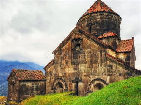 The Historic Armenian Monastery from the 10th Century Located in Stock Photo - Image of cross ...