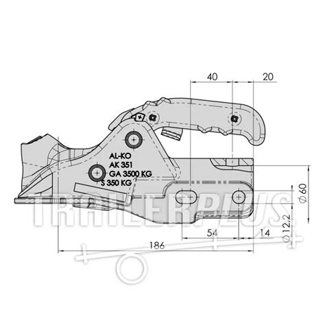 Attelage Boule Al Ko Fonte Kg Trailerplus