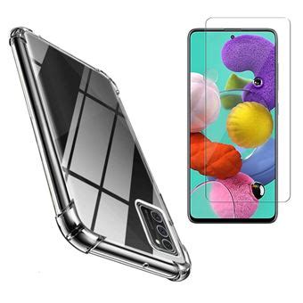 Coque Silicone Transparente Angles Renforces Verre Trempe Pour