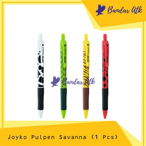 Jual Pen Pulpen Balpoint Joyko Savanna 4 BP 232 HITAM 1 PCS Shopee