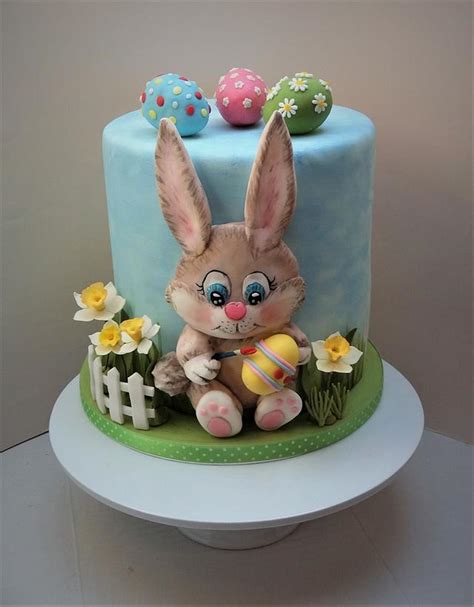 Easter Bunny Cake Decorated Cake By Darina Cakesdecor