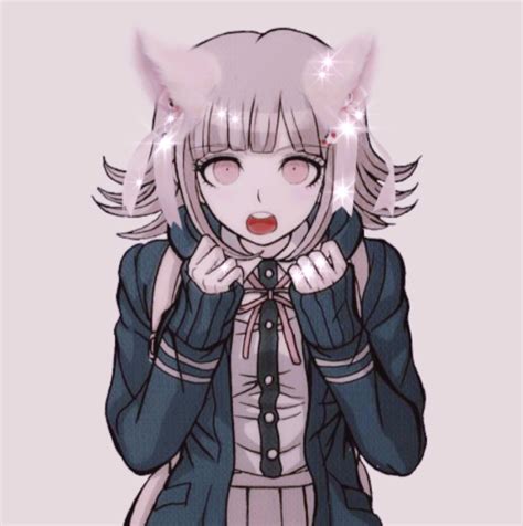 Chiaki Nanami In 2021 Cat Girl Cat Icons Chiaki Nanami