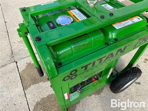 Titan Industrial 7500 Diesel Portable Generator Bigiron Auctions