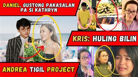 DANIEL GUSTONG PAKASALAN Si KATHRYNANDREA BRILLANTES TIGIL PROJECTS