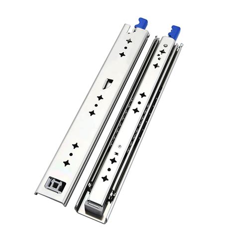 Pair 150KG Heavy Duty 900MM Drawer Slides Full Extension Locking Ball