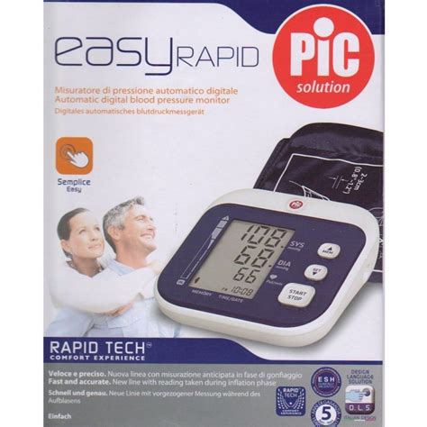 Easy Rapid Pic Misuratore Di Pressione Automatico Digitale