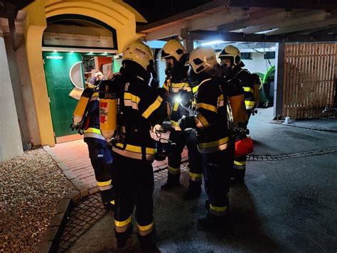 Stadtfeuerwehr Weiz Aktuell News Atemschutzübung des Abschnitts