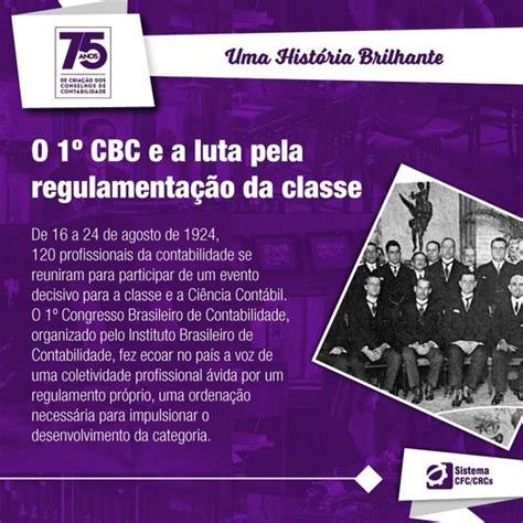 75 Anos Da Criação Dos Conselhos De Contabilidade O 1º Cbc E A Luta