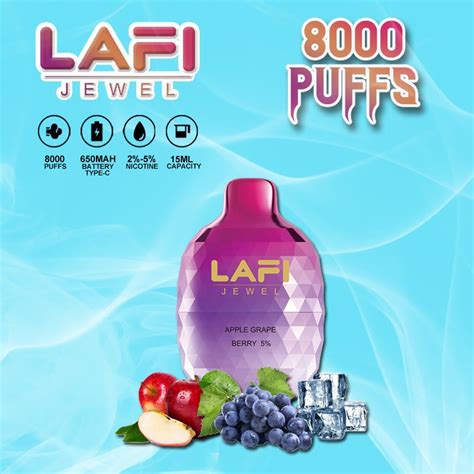 Lafi Jewel 15ml Rechargeable Disposable Device 8000 Puffs