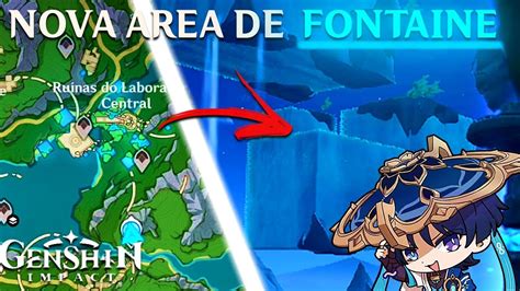 Explorando A Nova Rea De Fontaine No Genshin Impact Youtube