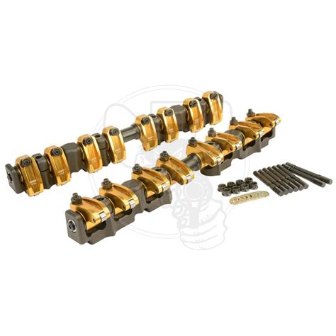 Co Comp Cams Ultra Gold Shaft Roller Rocker Kit Fits Ford Fe