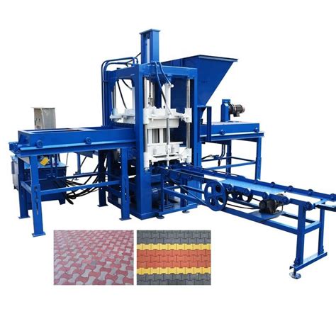 Qtf3 20 Automatic Cement Concrete Block Stone Paver Brick Machine