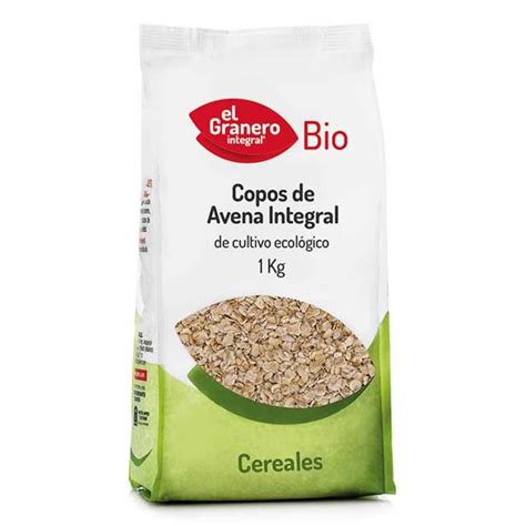 Copos De Avena Integral Bio Kg De El Granero Vivaelmusculo