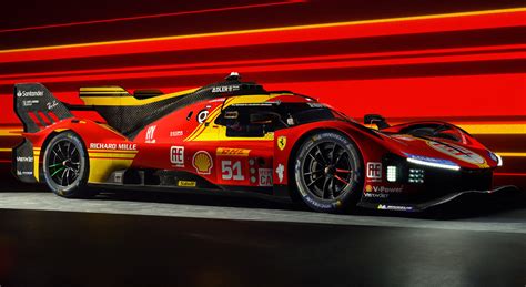 Ferrari Ecco La Nuova Livrea Delle 499P Impegnate Nel Wec Un Rosso