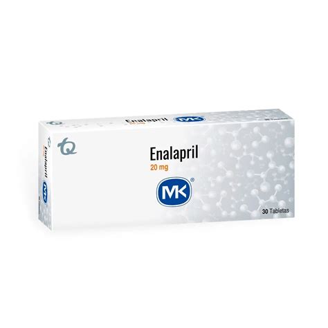 Enalapril Mg Tabletas Caja X Mk Cruz Verde