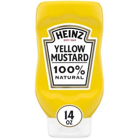 Heinz Yellow Mustard, 14 oz - Fry’s Food Stores