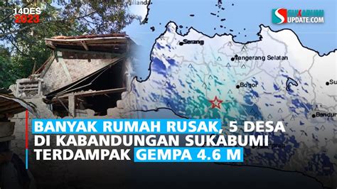 Banyak Rumah Rusak 5 Desa Di Kabandungan Sukabumi Terdampak Gempa 4 6