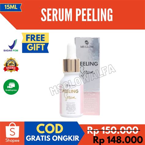 Jual MS Glow Peeling Serum Original Peeling Serum MS Glow Original