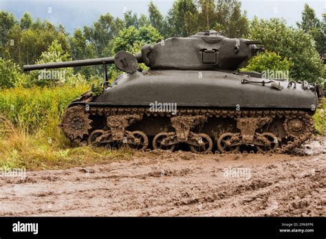 Sherman M4a1 Tank Hi Res Stock Photography And Images Alamy