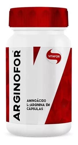 Arginofor L Arginina Capsulas Vitafor Mercadolivre