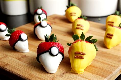 Pokemon Go Dessert Recipes: Pikachu, Pokeballs & More