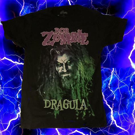 Rob Zombie Dragula Shirt Size — Medium Condition Depop