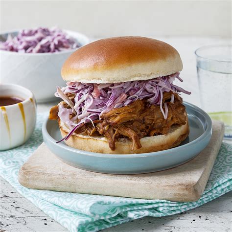 Pulled Barbecue Pork Burger Johnston Mooney O Brien