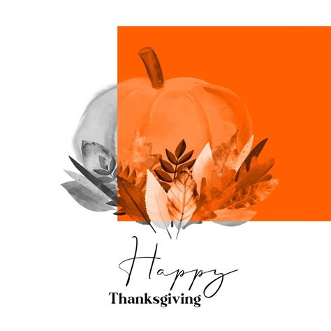 Happy Thanksgiving Card Design Illustration 12740958 Vector Art At Vecteezy