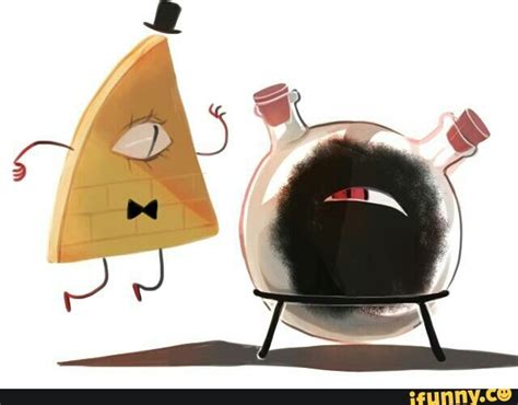 Bill Cipher And Father Otaku Gravity Falls Cartoon Shows