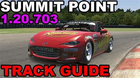 IRacing Mazda MX 5 Summit Point Track Guide Hotlap YouTube