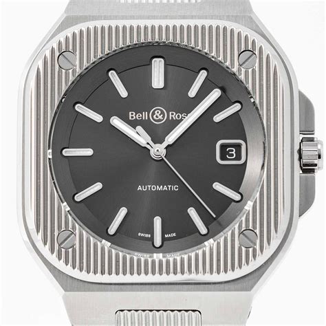 Pre Owned Bell Ross BR 05 Artline Limited Edition Gray Dial Stainless